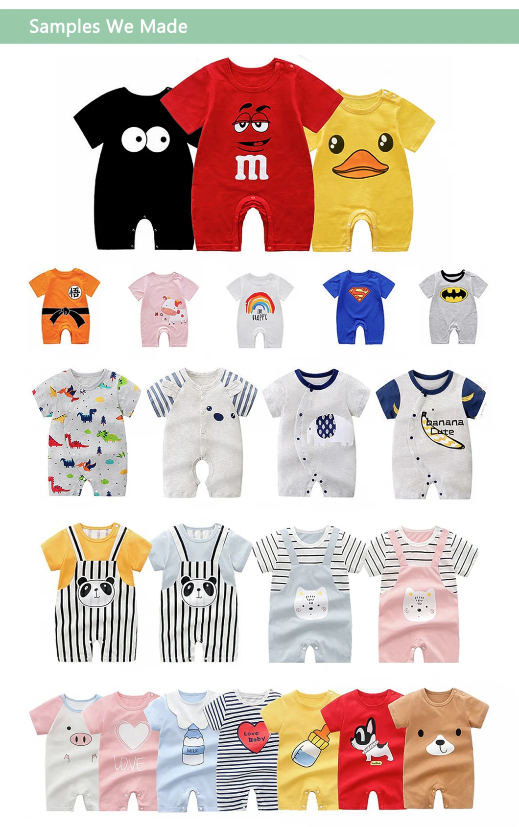 Newborn Baby Wear Baby Products Cotton Hot Sales