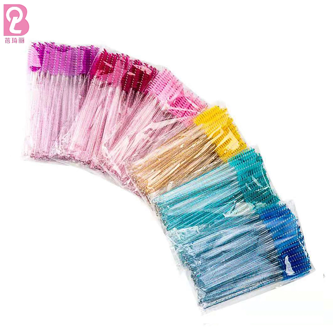 Beiqili Disposable Makeup Brush Mascara Wands Applicator One-off Eyelash Brush for Eyelash Extension Make up Maquillaje