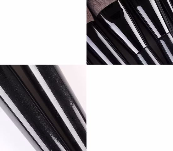 Vendeur chaud sur Amazon 20 pièces manche en bois rouge fard à paupières sourcil Eyeliner pinceaux de maquillage ensemble en gros