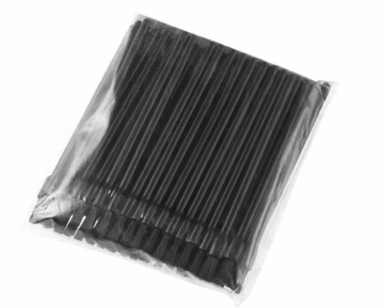 Brosse de brillant à lèvres en fibre de nylon pour outil cosmétique jetable