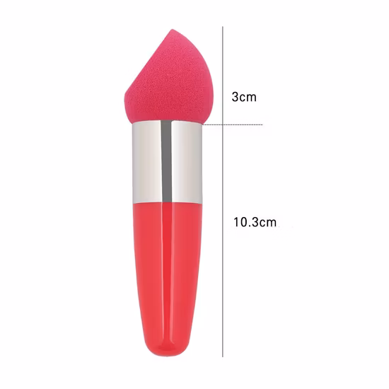 1PC femmes champignon tête fond de teint poudre éponge beauté cosmétique bouffée visage maquillage pinceaux outils avec poignée