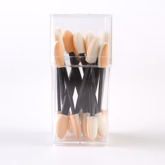 Applicateurs d'éponge d'ombre à paupières avec récipient