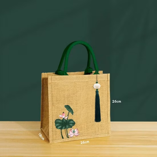Nouveau produit de vente en gros de sacs fourre-tout en toile de coton populaire