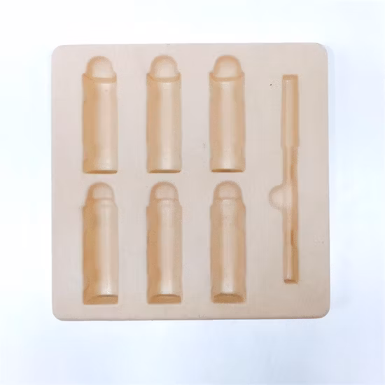 Boîte d'emballage en plastique PVC PP transparent pour emballage cosmétique