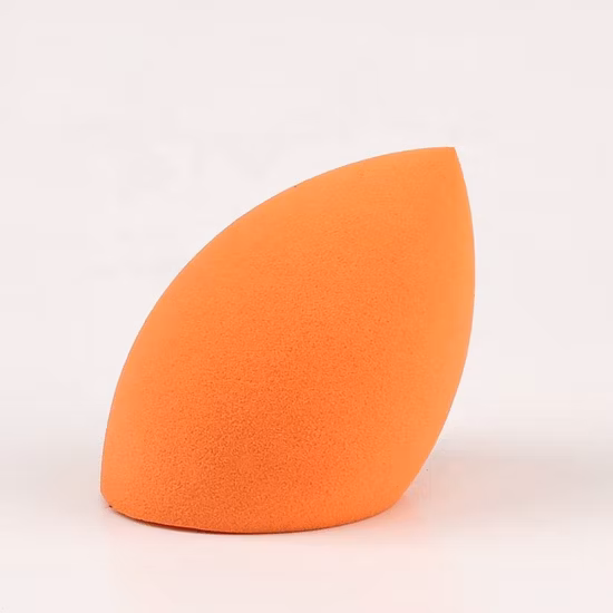 Fabricants professionnels éponge de maquillage mélangeur d'œufs bouffée de beauté inclinée d'olive douce