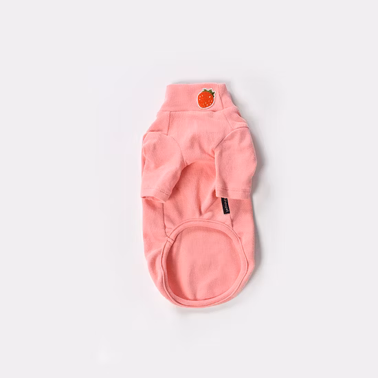 Fourniture pour animaux de compagnie Coton doux Vêtements pour chat pour animaux de compagnie Couleur unie T-shirt pour animaux de compagnie Vêtements Vente en gros de produits pour animaux de compagnie